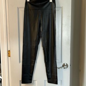 Vegan pleather leggings